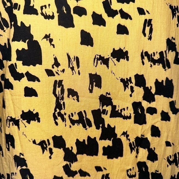 Anine Bing Peyton Painterly Leo Peyton Mini Dress Small S - Picture 13 of 16